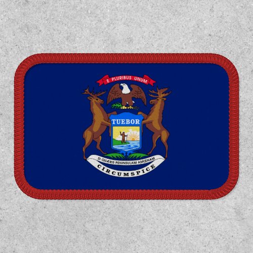 Michigan State Flag Patch