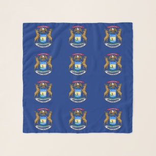 Michigan State Flag Scarf