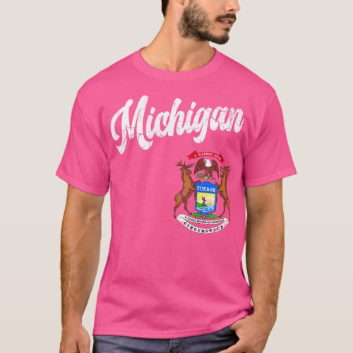 Michigan State Flag T_Shirt