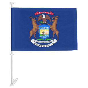 Michigan State Flag USA