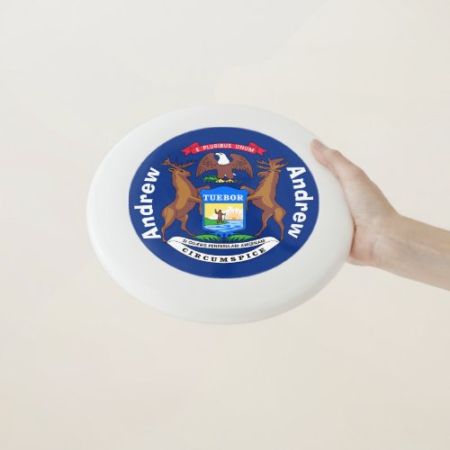 Michigan State Flag Wham_O Frisbee