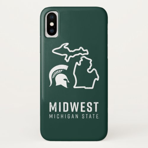 Michigan State  Midwest iPhone X Case