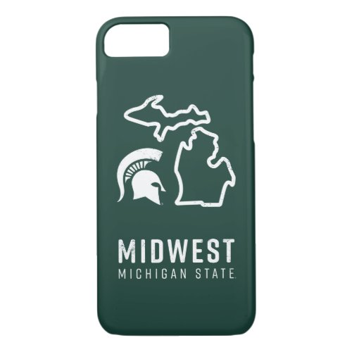 Michigan State  Midwest iPhone 87 Case