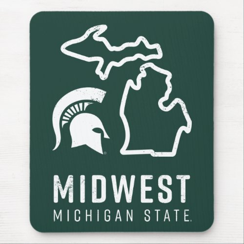 Michigan State  Midwest Mouse Pad