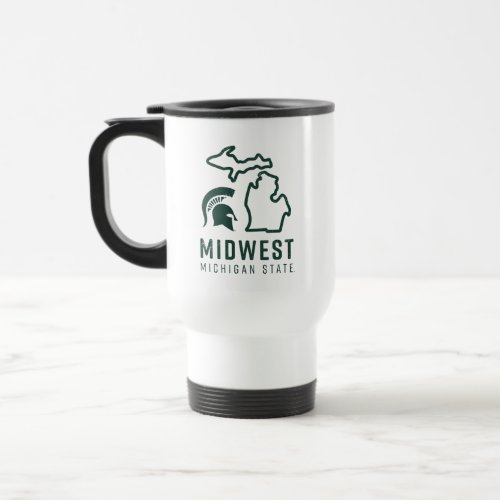 Michigan State  Midwest Travel Mug