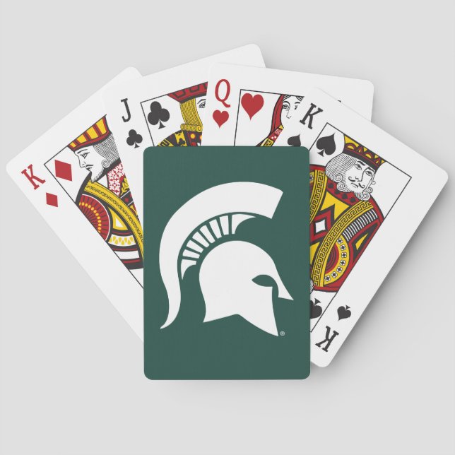 Michigan State MSU Fan Playing Cards (Back)