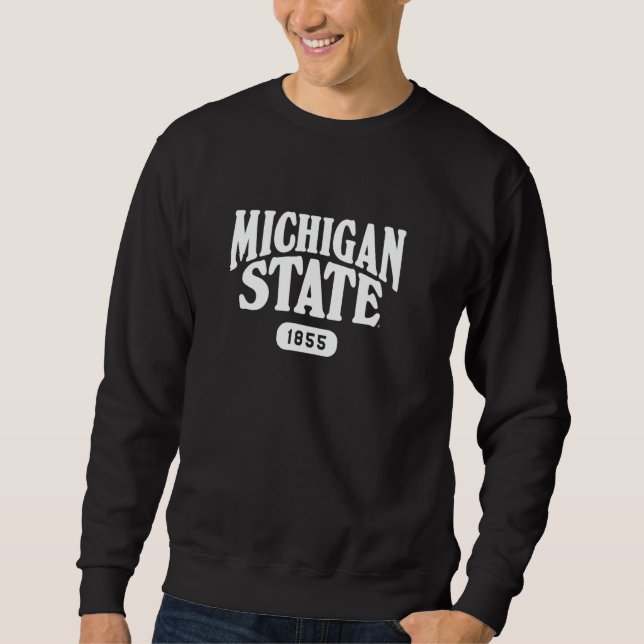 Michigan State MSU Spartans Established School Sweatshirt (Front)