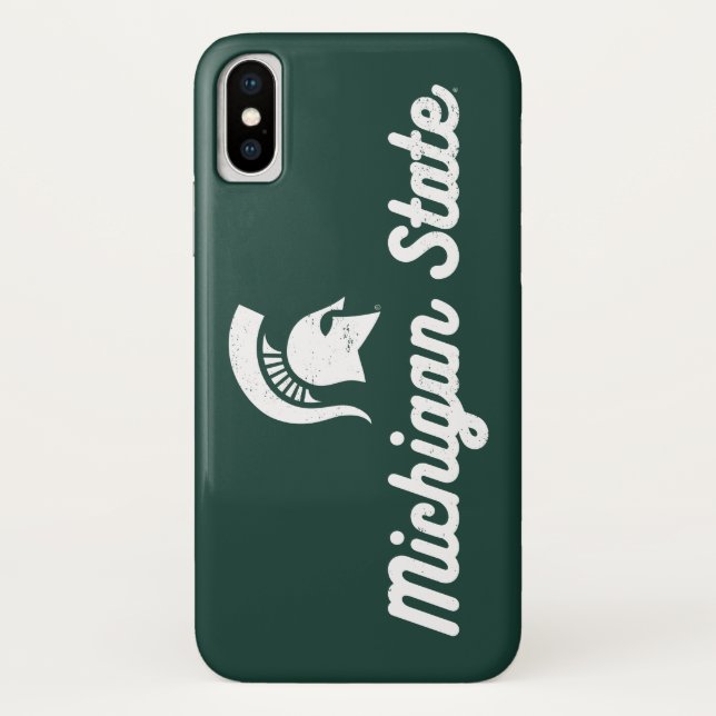 Michigan State | Script Logo Case-Mate iPhone Case (Back)