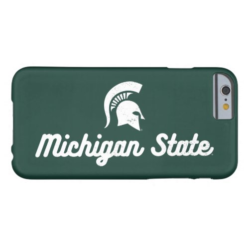 Michigan State  Script Logo Barely There iPhone 6 Case