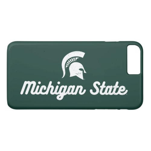 Michigan State  Script Logo iPhone 8 Plus7 Plus Case