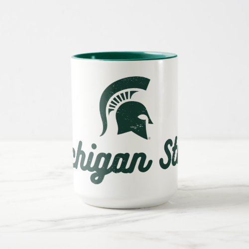 Michigan State  Script Logo Mug