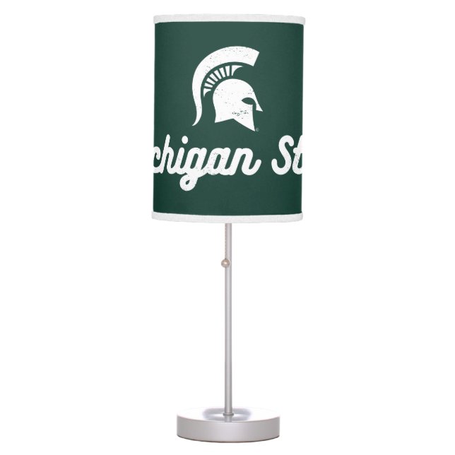Michigan State | Script Logo Table Lamp (Front)