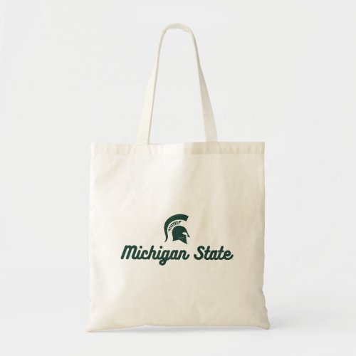 Michigan State  Script Logo Tote Bag