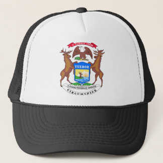 Michigan State Seal Trucker Hat