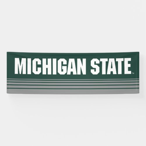 Michigan State Spartan Banner
