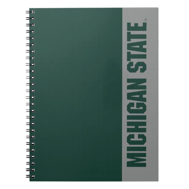 Michigan State Spartan Notebook (Front)