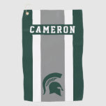 Michigan State Spartans - Add Your Name Golf Towel at Zazzle
