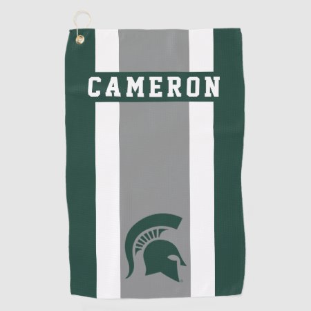 Michigan State Spartans - Add Your Name Golf Towel