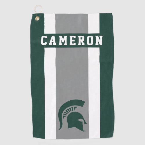 Michigan State Spartans _ Add Your Name Golf Towel