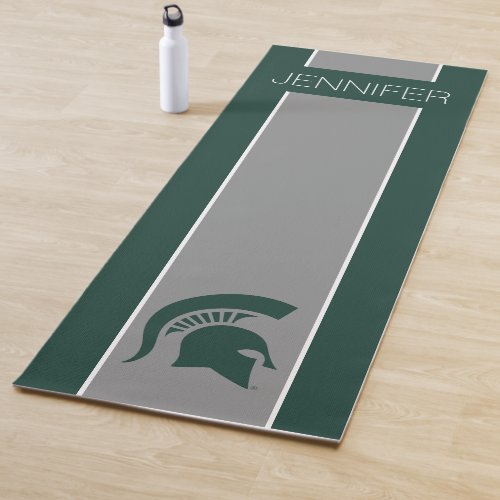 Michigan State Spartans _ Add Your Name Yoga Mat