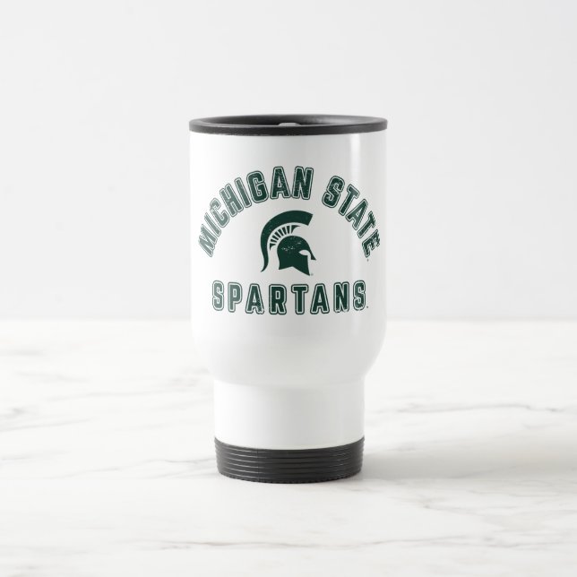 Michigan State | Spartans Travel Mug (Center)
