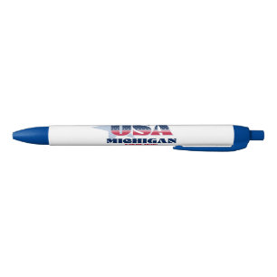 Michigan State Stars and Stripes Pen