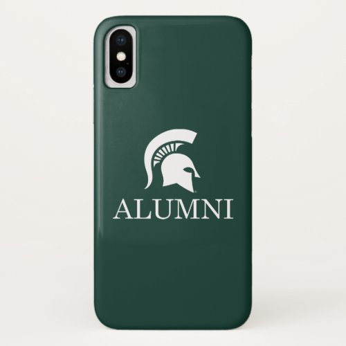 Michigan State University Alumni iPhone X Case