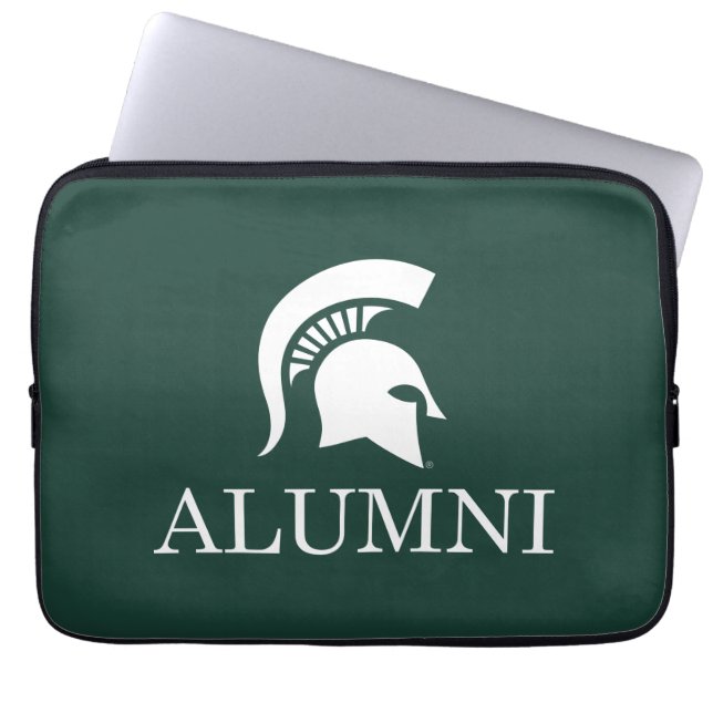 Michigan State University Alumni Laptop Sleeve (Front)