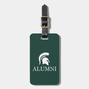 Michigan State University Alumni Luggage Tag
