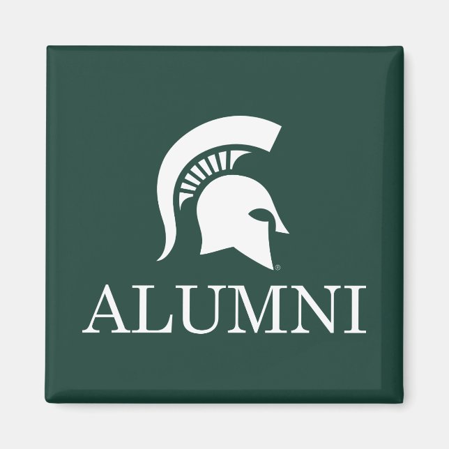 Michigan State University Alumni Magnet (Front)