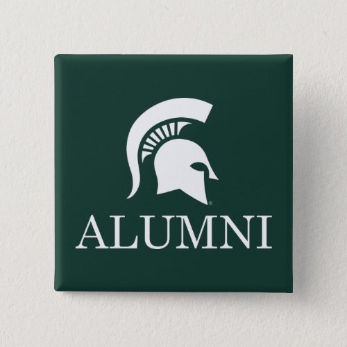 Michigan State University Alumni Pinback Button