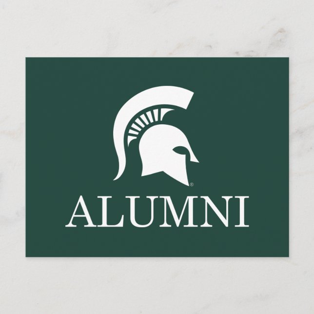 Michigan State University Alumni Postcard (Front)