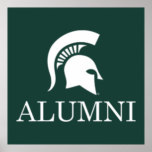 Michigan State University Alumni Poster