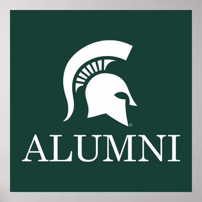 Michigan State University Alumni Poster (Front)
