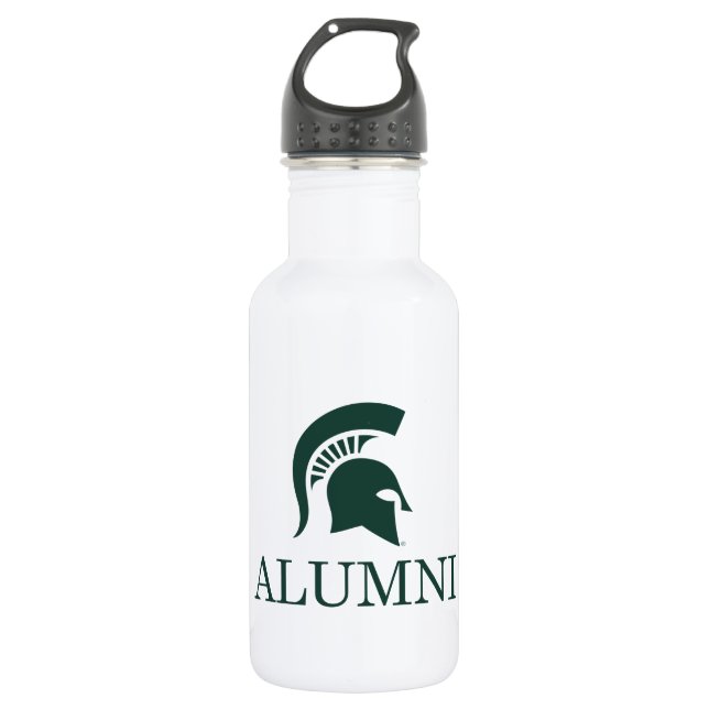 Michigan State University Alumni Stainless Steel Water Bottle (Front)