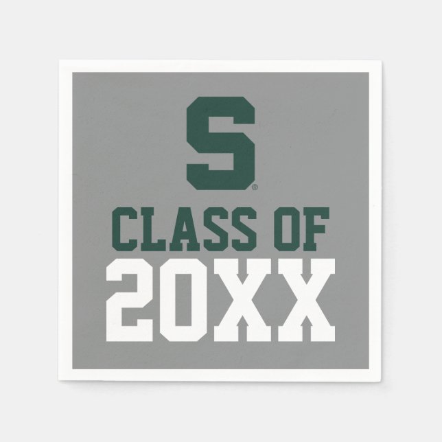 Michigan State University Class of Napkins (Front)