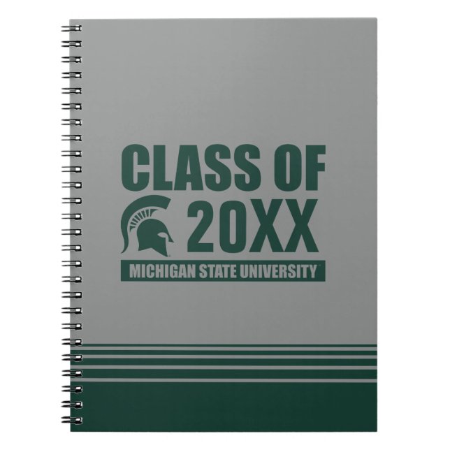 Michigan State University Class of Notebook (Front)
