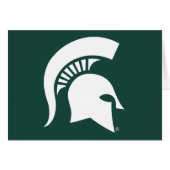 Michigan State University Spartan Helmet Logo (Front Horizontal)