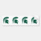 Michigan State University Spartan Helmet Logo