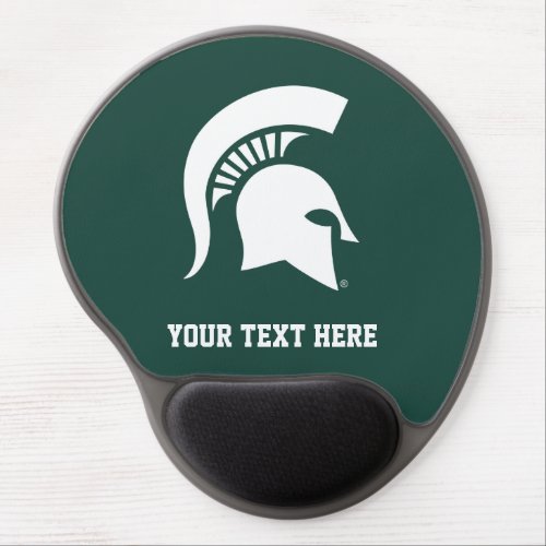 Michigan State University Spartan Helmet Logo Gel Mouse Pad