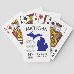 Michigan Statistics Poker Cards