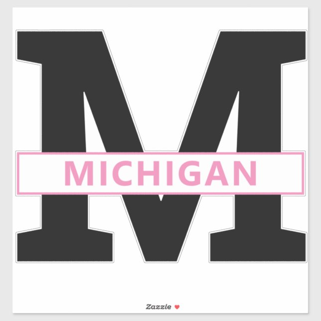 Michigan Sticker (Sheet)