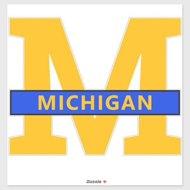 Michigan Sticker (Sheet)