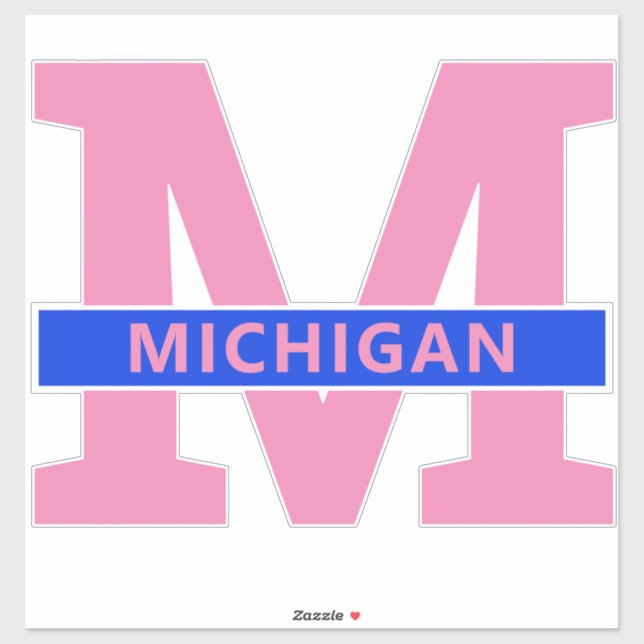 Michigan Sticker (Sheet)