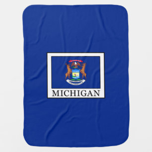 Michigan Stroller Blanket