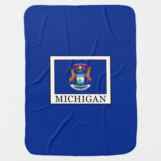 Michigan Stroller Blanket (Front)