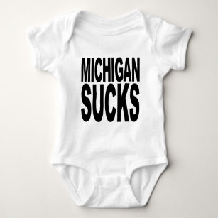 Michigan Sucks Baby Bodysuit