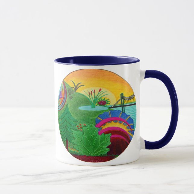 MICHIGAN    SUMMER mug (Right)
