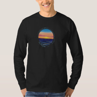Michigan Summer Sky Michigander Great Lakes Lake V T-Shirt