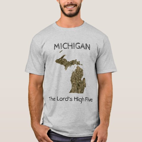 Michigan _ The Lords High Five T_Shirt